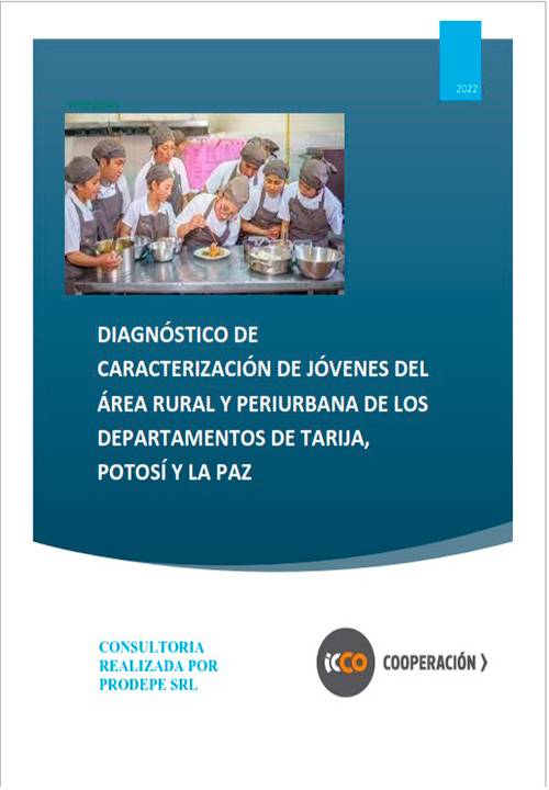 Caracterización de Jóvenes del Área Rural Y Periurbana de los Departamentos de Tarija, Potosí y La Paz